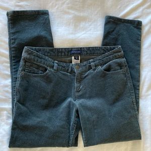 LANDS' END MID RISE STRAIGHT LEG CORDUROY Fit 1 Size 8P Superb!